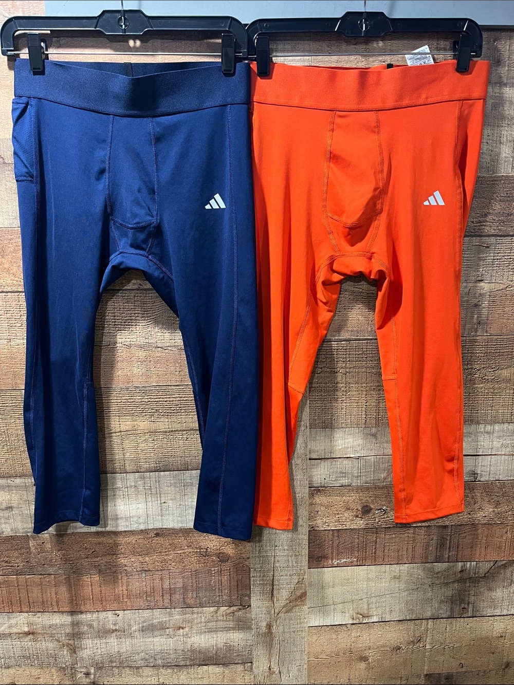 Adidas training pants leggings tights bundle men's size large NWT